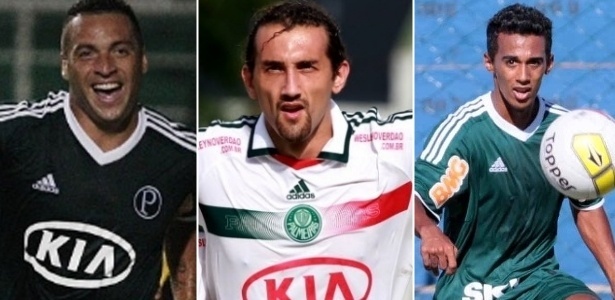 Daniel Carvalho, Barcos e Juninho chegaram em 2012 e deram novas opções ao time - Arte/UOL