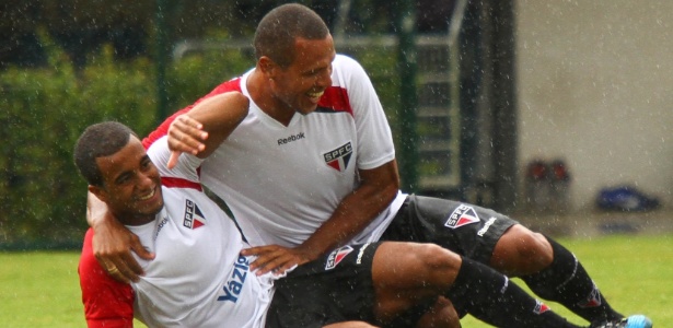 Lucas e Luis Fabiano são as esperanças para que o time elimine o Independente - Luiz Pires/VIPCOMM