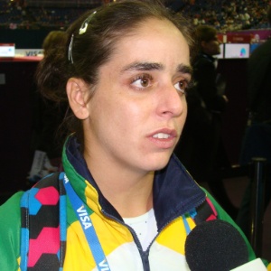 Giovanna ficou chateada com o resultado final do Pré-Olímpico, mas comemorou o fato de competir depois de sofrer com um distúrbio psicológico