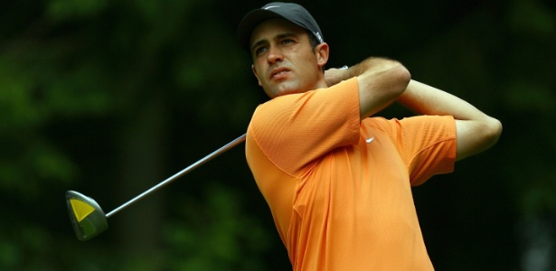 Brasileiro Alexandre Rocha em ação pelo circuito PGA de golfe - Ian Walton/Getty Images