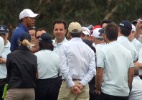 Ex-caddie ofende de forma racista Tiger Woods que mantém silêncio - Tony Ashby/AFP
