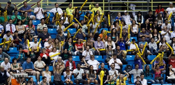 Torcida brasileira tem apoiado a seleção durante o Mundial de handebol, em São Paulo - Gabriel Inamine / Photo&Grafia