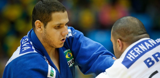 Rafael Silva foi campeão da categoria acima de 100 kg depois de derrotar campeão do mundo em 2010