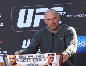 Dana em entrevista pelo UFC; chefão comprou a briga com hackers e teve dados divulgados