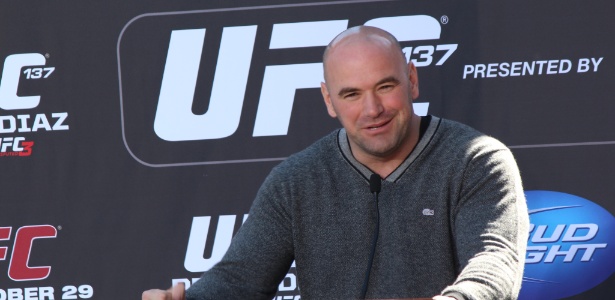 Dana White participa de entrevista coletiva antes do UFC 137, em Las Vegas