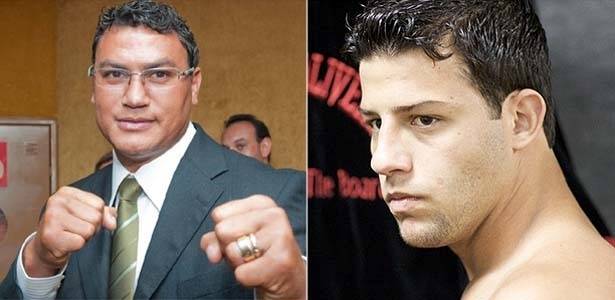 Agora deputado, Popó é "desafiado" por Michael Olivieira para duelo no boxe - Marcelo Camargo/Folhapress e Divulgação