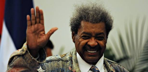 Colecionador de polêmicas, Don King é o novo empresário de Ratinho, de 26 anos - Elmer Martinez/AFP