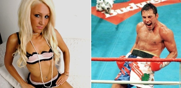 Coelhinha da Playboy Angelica Marie Cecora acusa o ex-campeão de boxe de abuso - Reprodução e Reuters