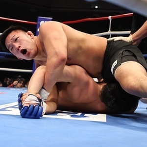 Satoshi Ishii em sua vitória sobre Katsuyori Shibata no K-1 World MAX 2010 - Divulgação