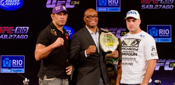 Rodrigo Minotauro, Anderson Silva e Maurício Shogun serão as estrelas do UFC Rio