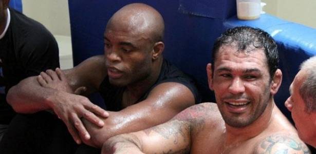 Minotauro e Anderson Silva dividiram os treinos para competir neste UFC Rio 