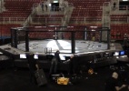 Octógono já está pronto para receber o UFC Rio; veja as fotos