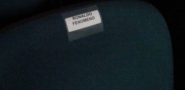 Cadeira reservada para Ronaldo no UFC Rio, que promete celebridades na plateia - Jorge Corrêa/UOL