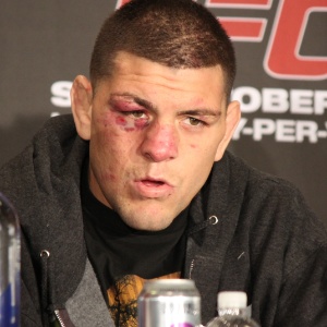 Nick Diaz está cumprindo suspensão por doping de maconha e pode voltar só em fevereiro de 2013 - Evelyn Rodrigues/UOL