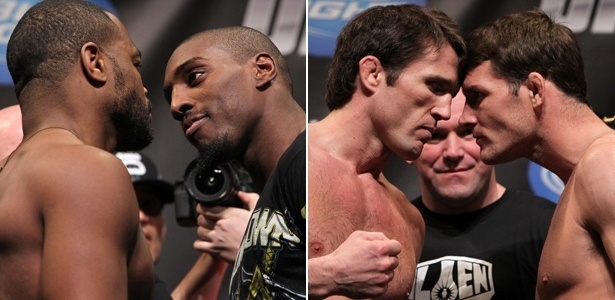 Rashad Evans encara Phil Davis e Chael Sonnen enfrenta Michael Bisping neste sábado - Divulgação/UFC