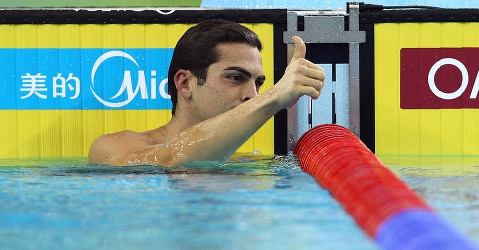 Kaio Márcio ganhou a sua segunda medalha neste Mundial de piscina curta