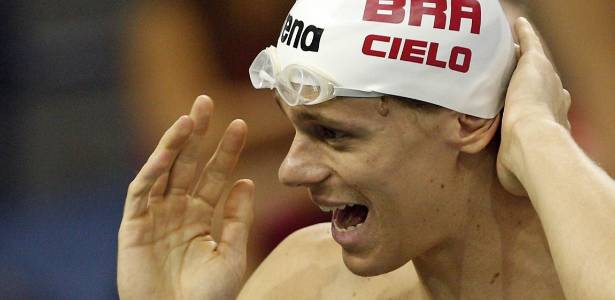 Cesar Cielo treina para o Mundial de natação de Xangai após se livrar de suspensão - Patrick B Kraemer/EFE