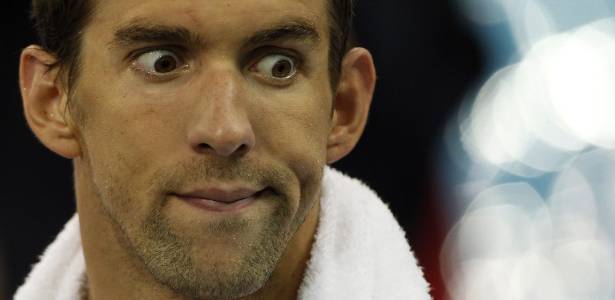 Michael Phelps se mostra contrariado com a decisão sobre o doping de Cielo - Patrick B. Kraemer/EFE