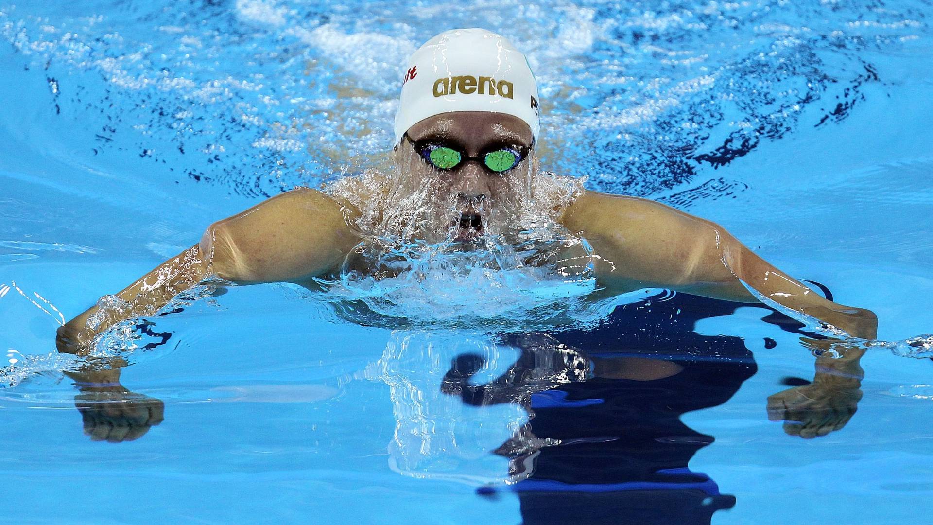 Thiago Pereira disputa as eliminatórias dos 200 m medley do Mundial de Xangai (26/07/11)