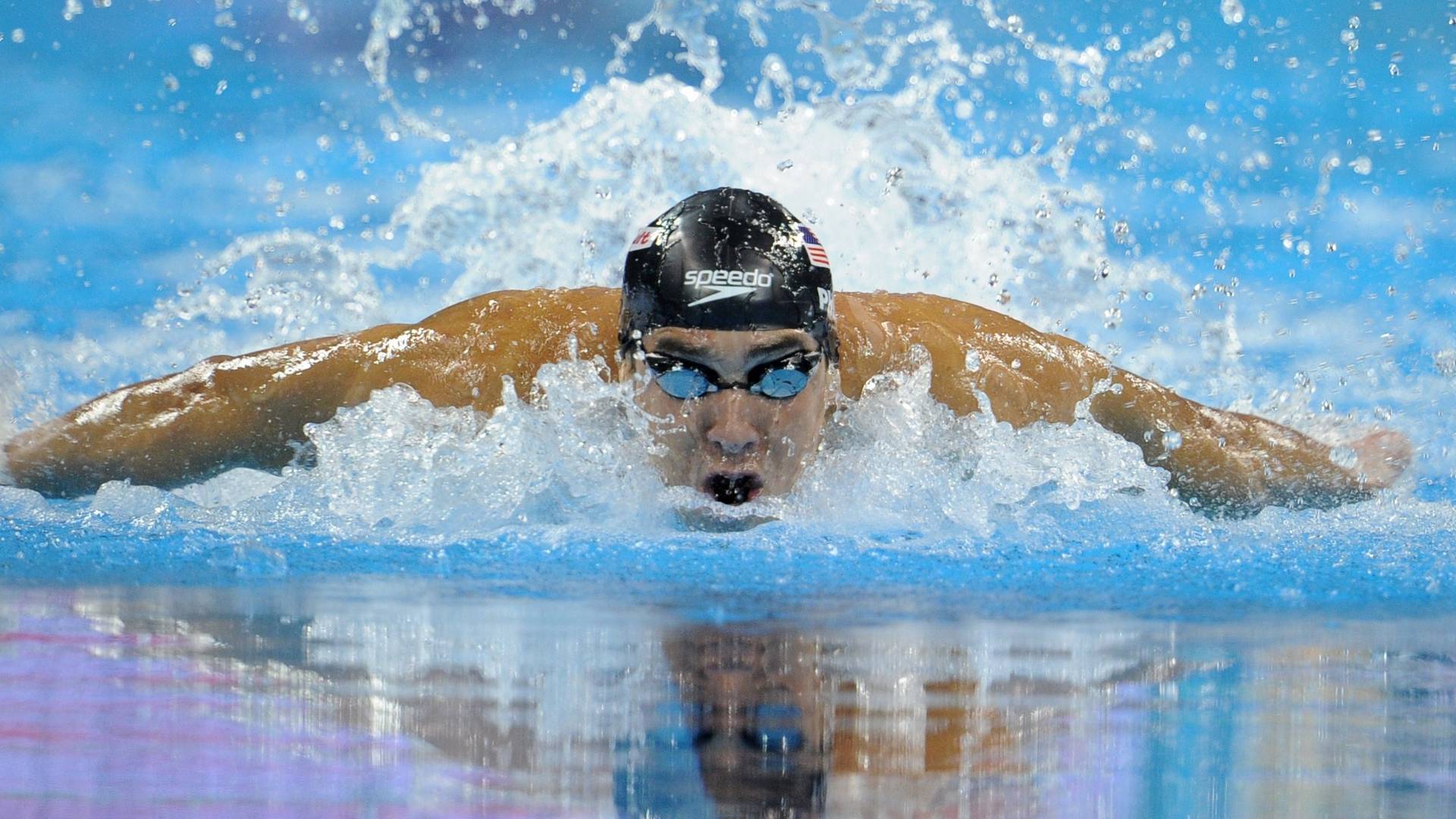 Michael Phelps conquistou a medalha de ouro nos 100m borboleta no Mundial de Xangai (30/07/2011)