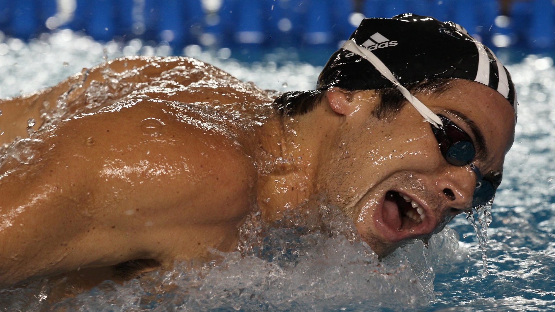 Kaio Márcio treina com a equipe brasileira de natação em Guadalajara, para os Jogos Pan-Americanos
