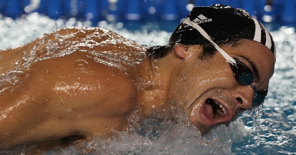 Kaio Márcio treina com a equipe brasileira de natação em Guadalajara, para os Jogos Pan-Americanos