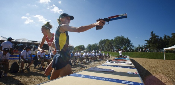 Yane Marques é ultrapassada pela norte-americana Margoux Isaksen na prova final