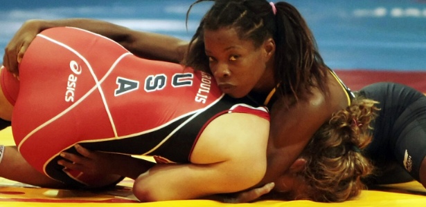 A brasileira Joice da Silva perdeu na estreia da luta olímpica, categoria até 55 kg