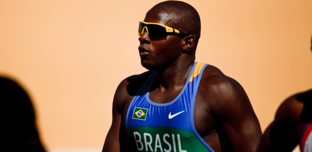 O brasileiro Nilson André venceu sua bateria dos 100 m e avançou à semifinal no Pan