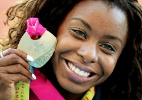 Nascida nos EUA, Rosângela Santos deixa musa para trás e vence os 100 m rasos