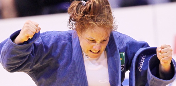 A brasileira Maria Portela disputa na categoria até 70 kg