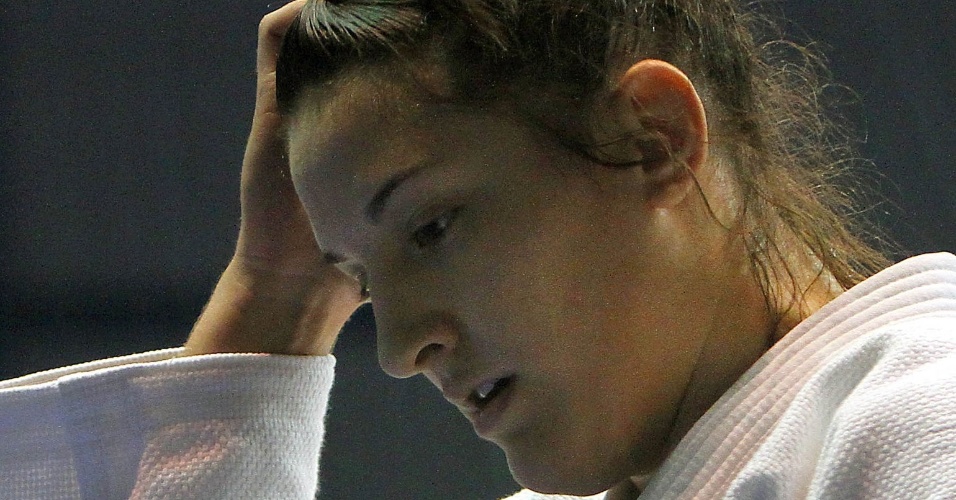 Mayra Aguiar perde nas quartas de final do Pan para a norte-americana Kayla Harrison, que também havia sido sua algoz no Mundial (27/10/2011)