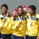 Brasil é bronze no K4 1000 m e conquista primeira medalha na canoagem 