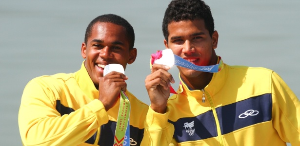 Erlon Silva e Ronilson de Oliveira garantiram a prata da categoria C2 1000 m