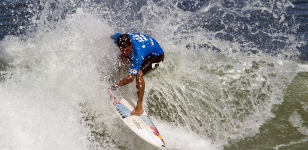 Adriano de Souza, o Mineirinho, vence etapa do Rio de Janeiro e vira líder do mundial - Antonio Scorza/AFP