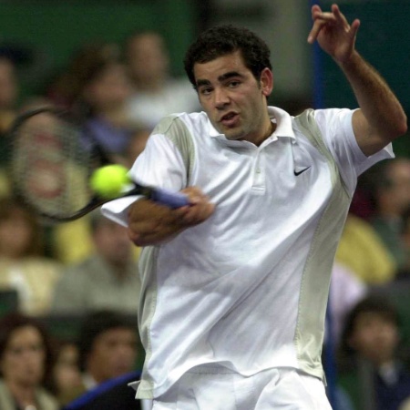 Pete Sampras enfrenta Gustavo Kuerten pela semifinal da Masters Cup de Lisboa - Clive Brunskill/Getty Images - Clive Brunskill/Getty Images
