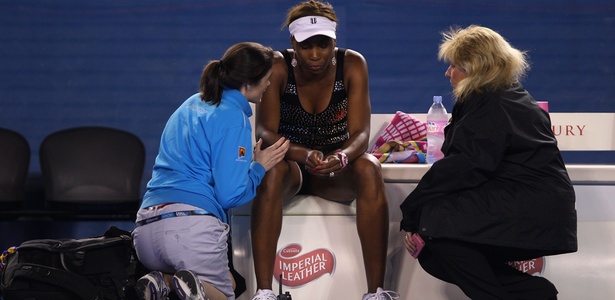 Venus durou sete minutos em quadra e abandonou jogo de Grand Slam pela 1ª vez - Mark Kolbe/Getty Images