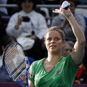 Kim Clijsters assegurou a volta à liderança do ranking ao alcançar a semifinal do Torneio de Paris - Regis Duvignau/Reuters