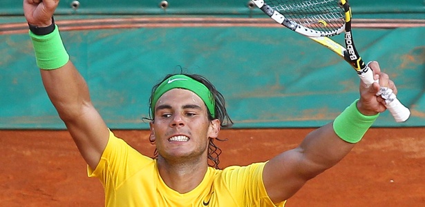 Rafael Nadal precisou de quase três horas para vencer Andy Murray - AFP PHOTO VALERY HACHE