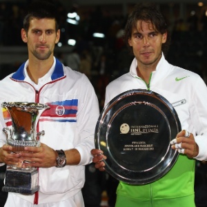 Djokovic e Nadal, líderes do ranking, jogam o favoristimo um para o outro em Roland Garros - Clive Brunskill/Getty Images