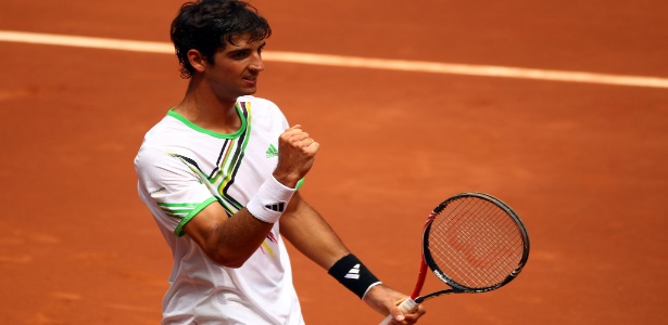 Thomaz Bellucci tenta repetir em Roland Garros o bom desempenho de Madri - Julian Finney/Getty Images