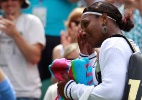 Serena se emociona após vitória e diz que nunca havia chorado de alegria - REUTERS/Stefan Wermuth