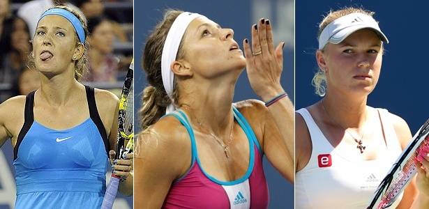 Victoria Azarenka, Maria Kirilenko, e Caroline Wozniacki: as três belas do Grand Slam - Arte UOL