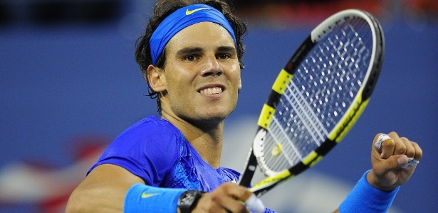 Rafael Nadal comemora vitória contra Andy Murray na semi do Aberto dos EUA - Emmanuel Dunand/AFP