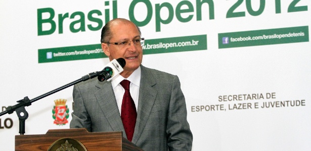 Alckmin assinou documento autorizando o Aberto do Brasil de 2012 em São Paulo - Cris Castello Branco/Divulgação