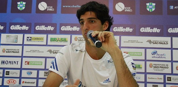 Bellucci concede coletiva antes do sorteio dos grupos do ATP Challenger Finals - Silmara Ciuffa/Divulgação