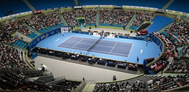 Em local que vai receber Aberto do Brasil em 2012, tenistas jogaram o Challenger Finals - Douglas Daniel/Divulgação