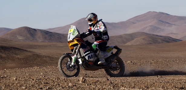 Marc Coma venceu a 8ª etapa do rali Dakar; brasileiro Jean Azevedo foi bem - REUTERS/Eric Gaillard