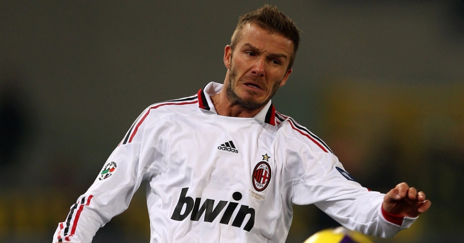 Beckham já teve um discreto moicano também em sua passagem pelo Milan e logo que chegou ao Los Angeles Galaxy