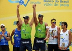 Márcio e Ricardo vencem Bruno/Benjamin e garantem título no Curitiba - Divulgação/CBV